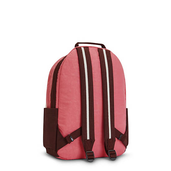 Torby Na Laptopa Kipling Damien Large Backpack Różowe | PL 1583QM